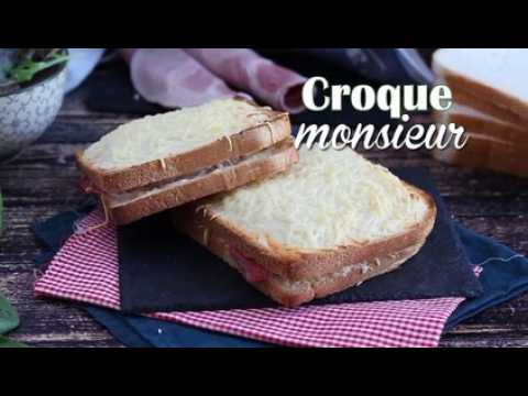 Croque-monsieur gourmands à la béchamel