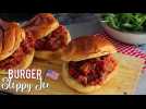Burger style sloppy joe
