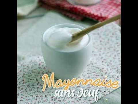 Mayonnaise sans oeufs au lait