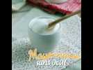 Mayonnaise sans oeufs au lait