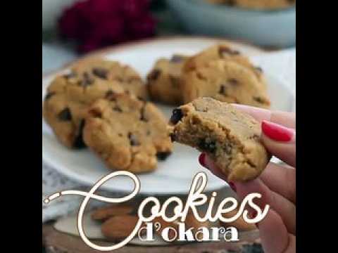 Cookies à l'okara - recette vegan et sans gluten