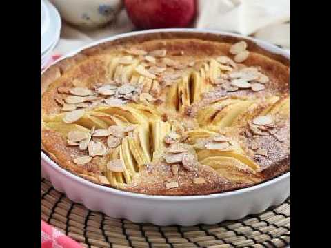 Tarte normande pommes et amandes