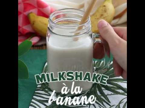 Milkshake vegan à la banane