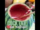 Cocktail gin pastèque