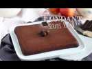 Fondant au chocolat sans beurre facile