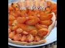 Tarte fine aux abricots