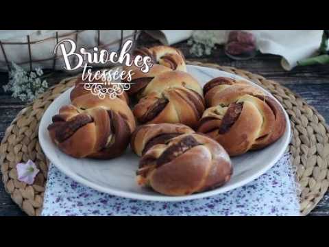 Brioches tressées au nutella