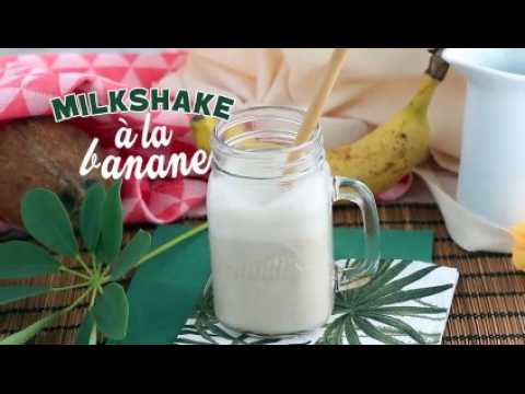 Milkshake vegan à la banane
