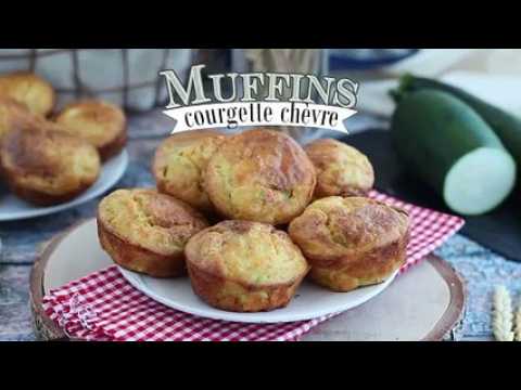 Muffins courgette chèvre