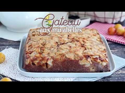 Gâteau renversé aux mirabelles et amandes