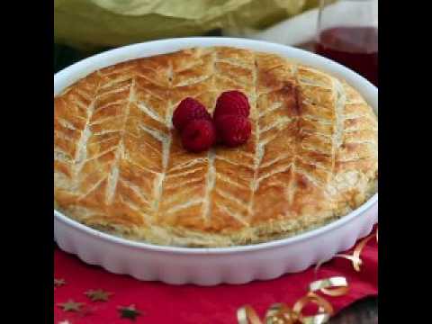 Galette des rois frangipane framboise pistache