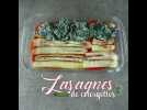 Lasagnes de courgettes aux épinards