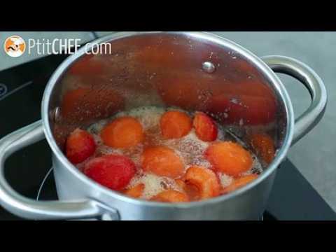 Confiture d'abricots maison