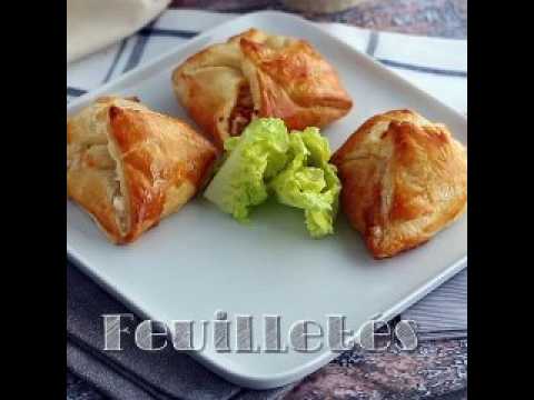 Paniers feuilletés au saumon fumé et fromage de chèvre frais