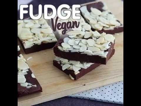 Fudge vegan à la cacahuète