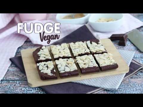 Fudge vegan à la cacahuète
