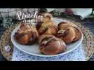 Brioches tressées à l'abricot