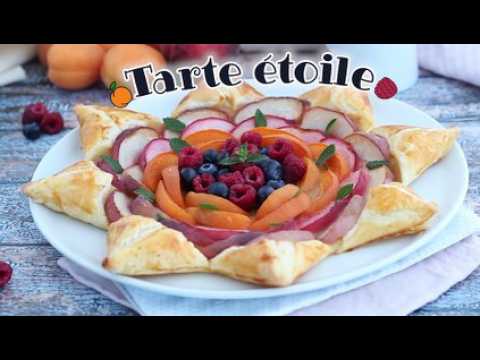 Tarte étoile aux fruits
