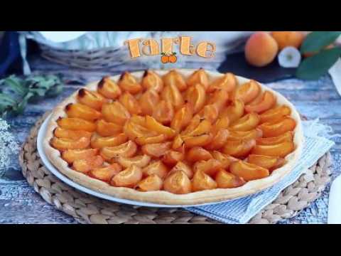 Tarte fine aux abricots