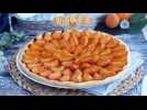 Tarte fine aux abricots