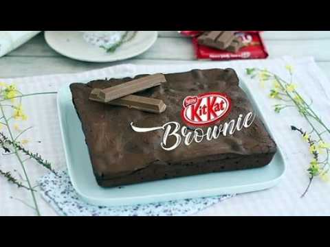 Brownie au kit kat 