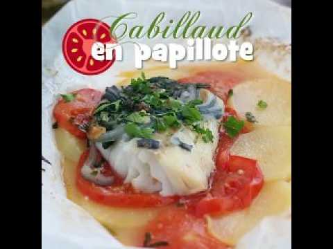 Papillote de cabillaud