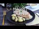 Magret de canard et sauce aux brisures de truffes