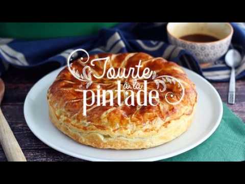 Tourte à la pintade au foie gras