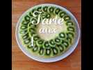 Tarte aux kiwis (rapide et simple)