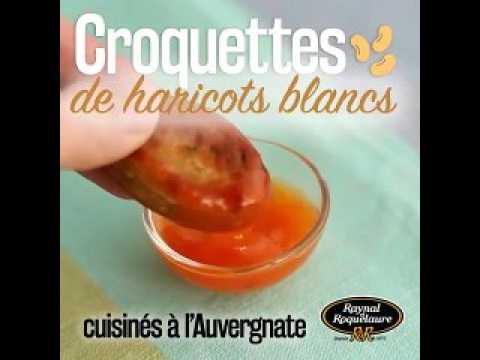 Croquettes de haricots blancs