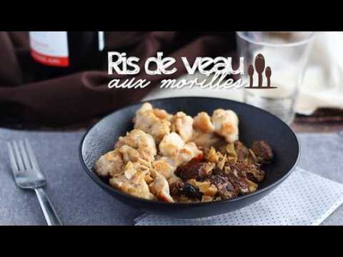 Ris de veau aux morilles