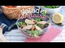 Salade landaise au foie gras (salade périgourdine)