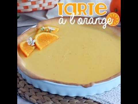 Tarte à l'orange