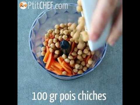 Houmous à la carotte