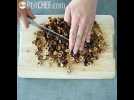 Fudge aux noisettes - carrés au chocolat et noisettes
