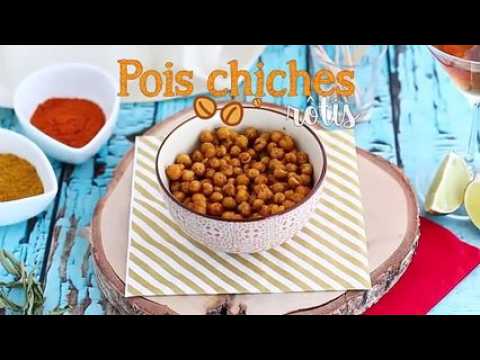 Pois chiches grillés au four au curry