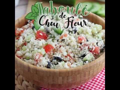 Taboulé de chou-fleur 100% veggie