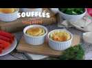 Soufflés au saumon fumé et au fromage frais