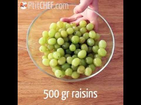 Raisins au prosecco