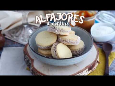 Alfajores - sablés argentins à la confiture de lait et noix de coco