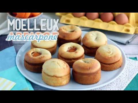 Moelleux aux abricots et mascarpone