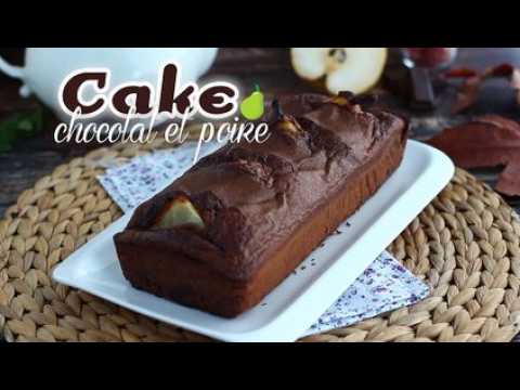 Cake au chocolat et aux poires