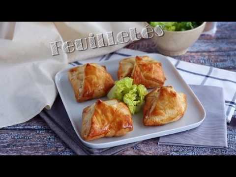Paniers feuilletés au saumon fumé et fromage de chèvre frais