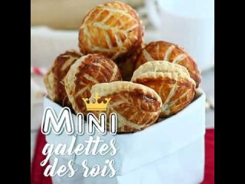 Mini galettes des rois aux pépites de chocolat