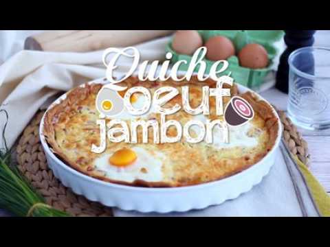 Quiche aux œufs et au jambon