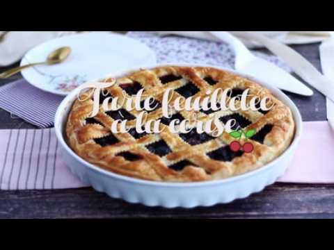 Tarte feuilletée à la cerise