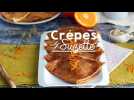 Crêpes suzette, la recette traditionnelle