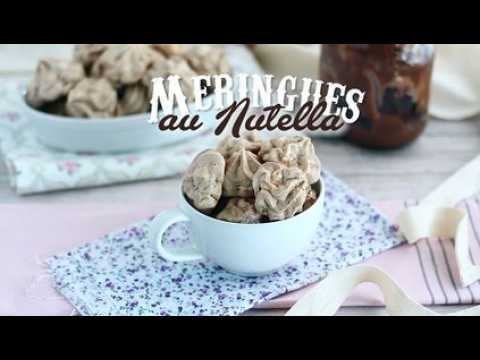 Meringues au nutella
