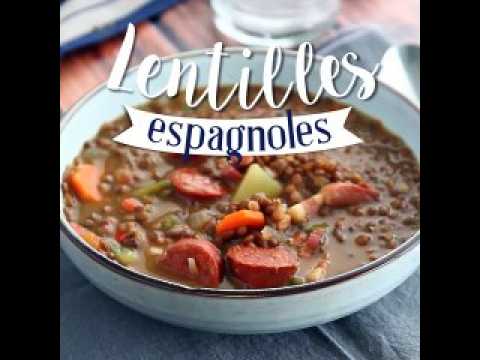 Lentilles à l'espagnole