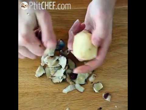 Tarte feuilletée aux topinambours
